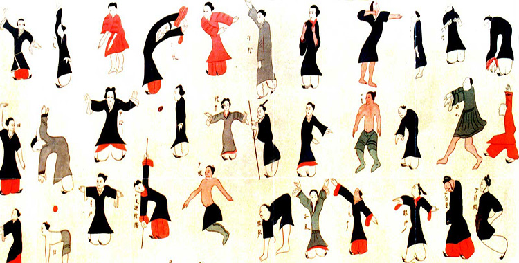 Chi kung positions